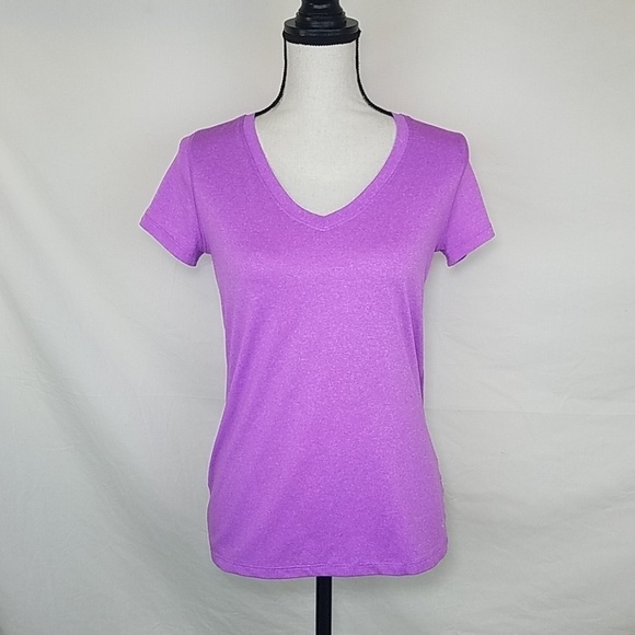 CHAMPION Purple Workout Top, Size S - Picture 1 of 4